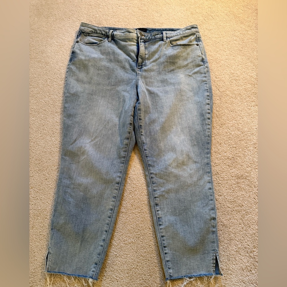 Talbots Light Blue Straight Leg Jegging Jeans